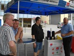 Infostand in Göppingen Infostand in Göppingen